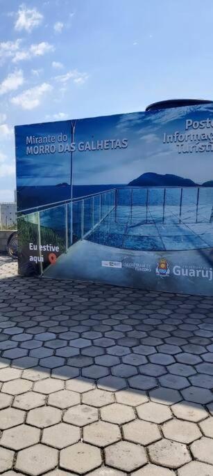Guarujá, Astúrias, 3 Suítes, 1 quadra da praia Exterior foto